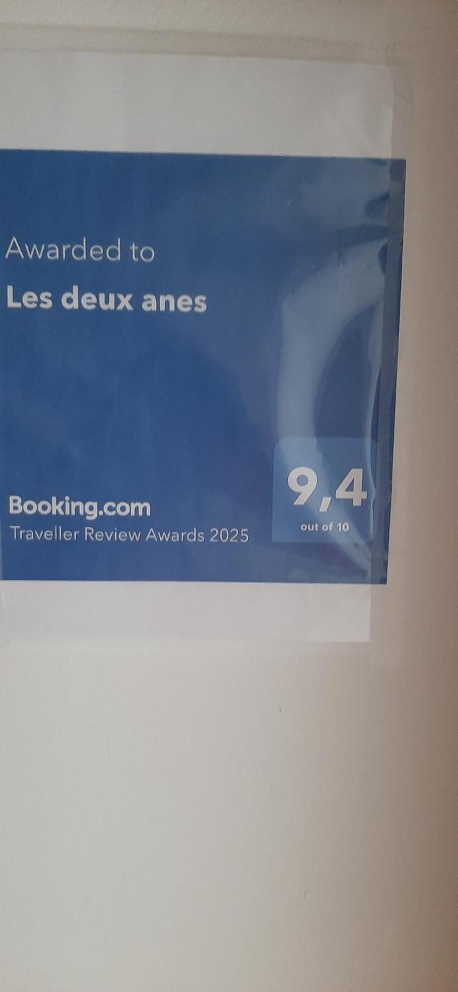 Les Deux Anes Bed & Breakfast Veuves Ngoại thất bức ảnh